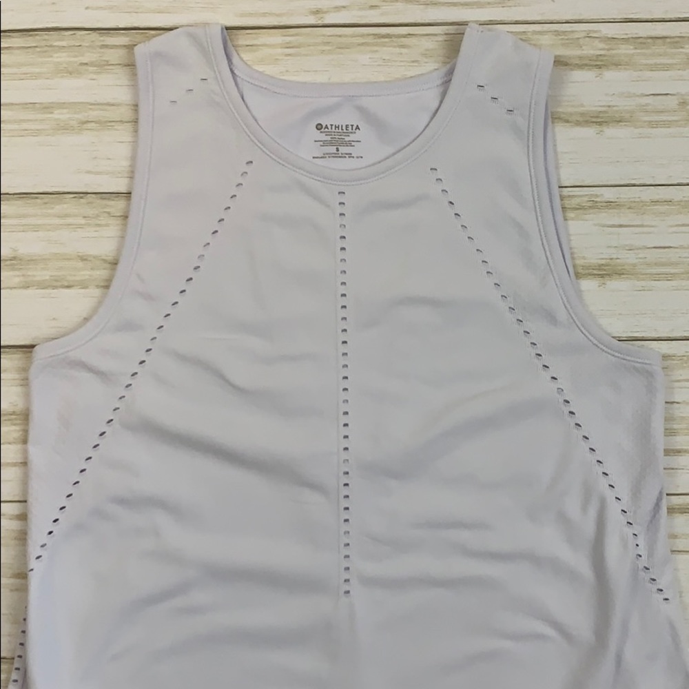 Athleta Split Back Workout Top - Picture 2 of 5